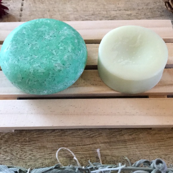 SUMMER LIME - Shampoo Bar& Conditioner Bar Bundle - Picture 3 of 10